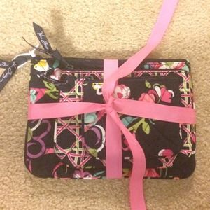 Vera Bradley cosmetic trio - ribbons