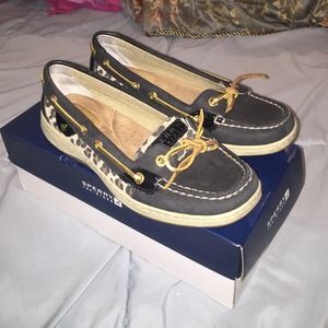 Angelfish black leopard sperry's
