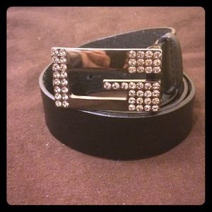 Guess Rhinestone G Belt