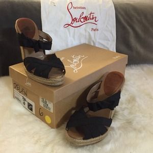 Christian Louboutin wedges