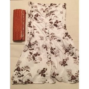 Guess strapless summer dress