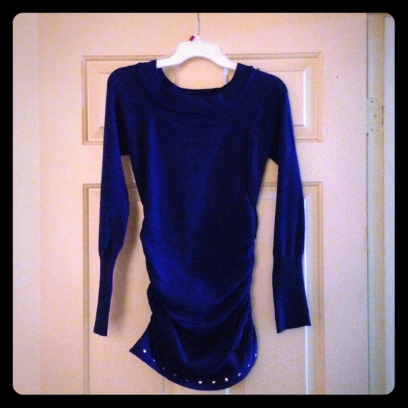 Fitted sweater dress