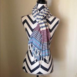 American Eagle striped scarf