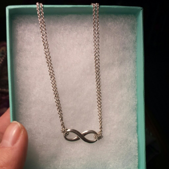Tiffany & Co. silver 925 infinity necklace