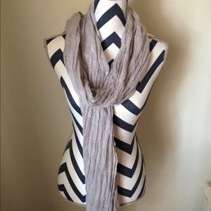 Silver sparkly scarf Silver sparkly scarf