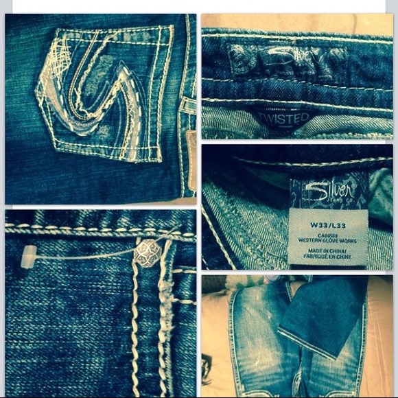 Silver jeans