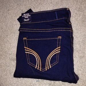 Dark wash Hollister skinny jegging