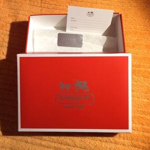 Coach gift box
