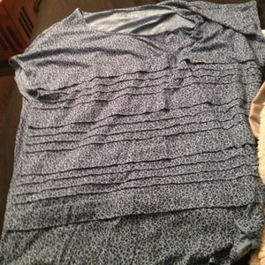 Never worn ruffled shirt