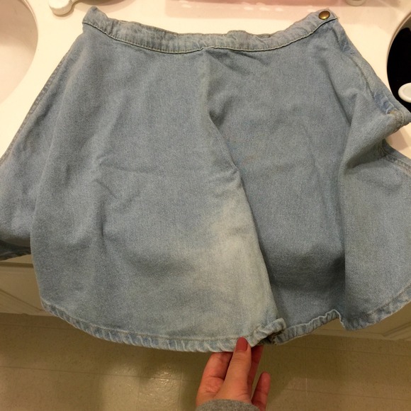 American Apparel Dresses & Skirts - American Apparel denim circle skirt