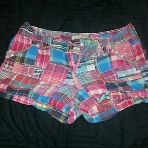Size 11 plaid shorts