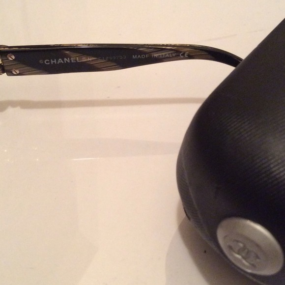 Authentic CHANEL Vintage Tortoise Shell Sunglasses