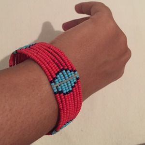 A Masai bracelet.