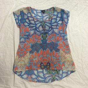 Daytrip top multicolored with beading Size M