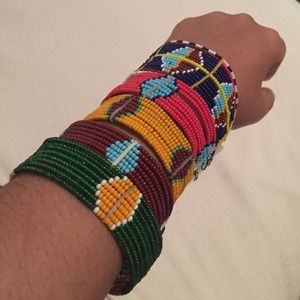 Masai bracelets.