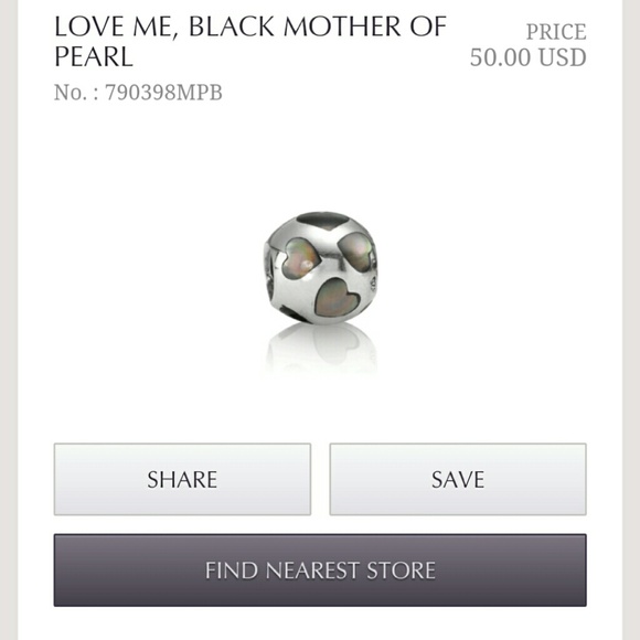 Authentic pandora charm