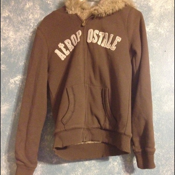 Aeropostale faux fur lined Jacket