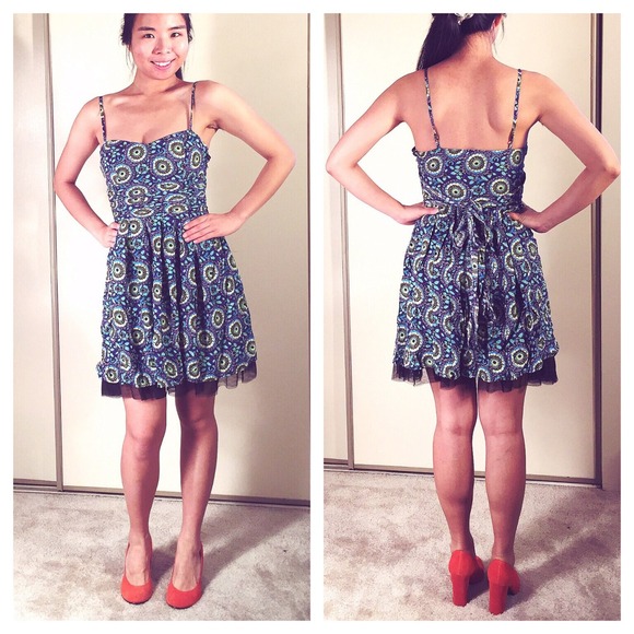 Retro Pinup Style Vintage Sunflower Sweetheart Dress - Picture 2 of 4