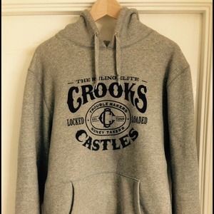Crooks and Castles, mens size Large sweatshirt