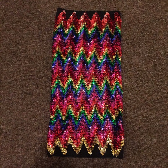 Sequin Skirt