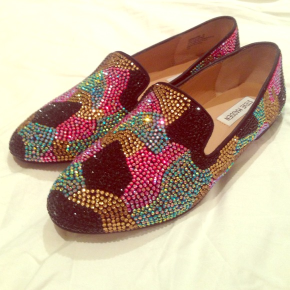 Steve Madden Conncord Canvas Womens Loafers