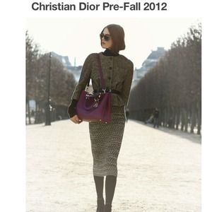 Christian Dior Knit Pencil Skirt--like new!
