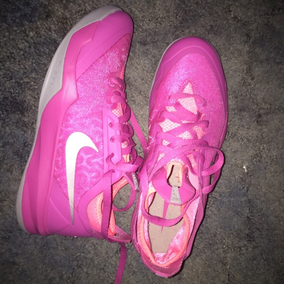 Breast cancer awareness Nike sneakers