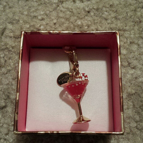 Juicy Couture Candy Cane Martini Charm
