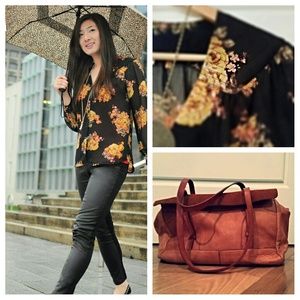 Anthropologie Bellatrix Floral Blouse