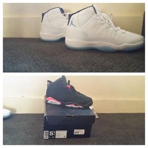 Jordan Legend Blues 11s. && Infrared 6s