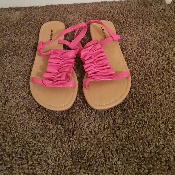 Pink sandals