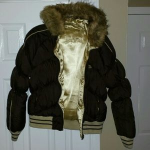 J-Lo reversible down jacket