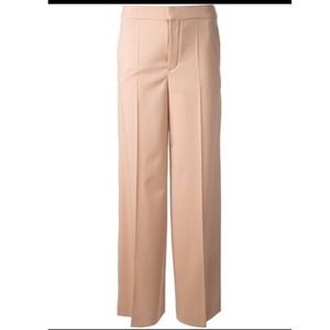 Tan Wide Leg Chloe Trousers/Pants--brand new!