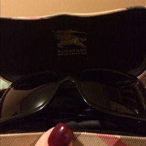 Black Burberry sunglasses