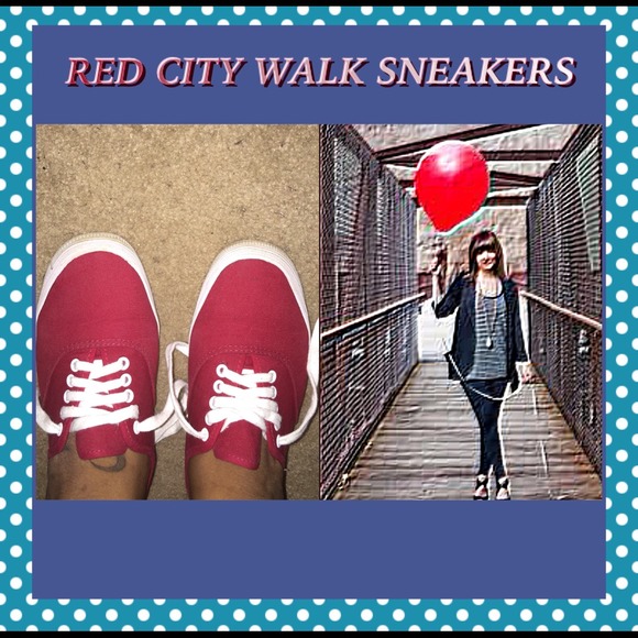 HOLD!!! 💲5⃣Red sneakers
