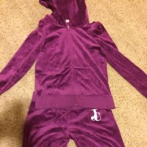 Juicy couture track suit like new