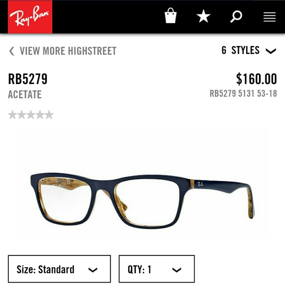 Ray Ban 5279 Eyeglass Frames