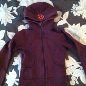 Lulu lemon Scuba Hoodie Deep Purple size 2