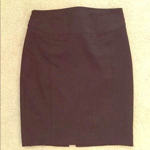 Black express editor pencil skirt