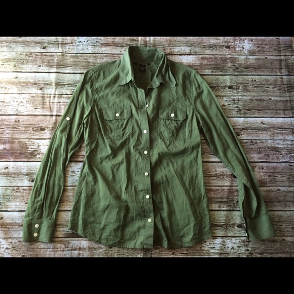 Lucky Brand green button down