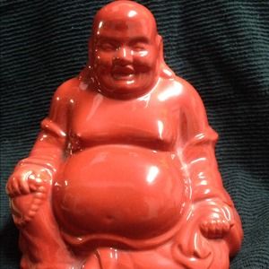 Happy buddha statue