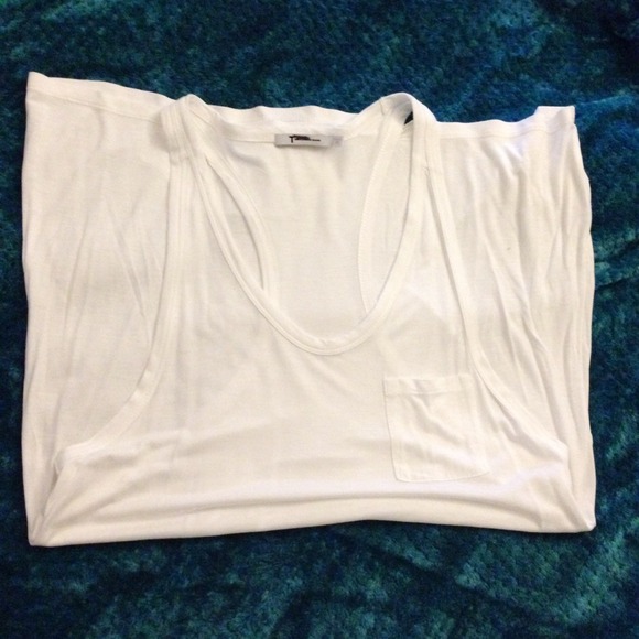 SOLD Alexander Wang Basic Racerback Pocket Tank