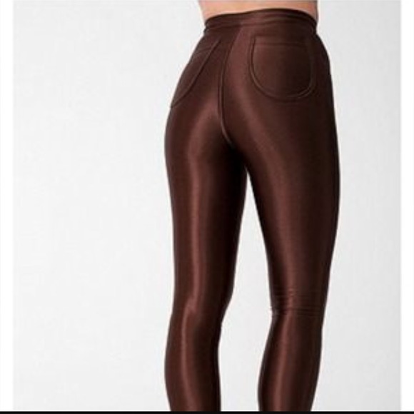 AA brown disco pants