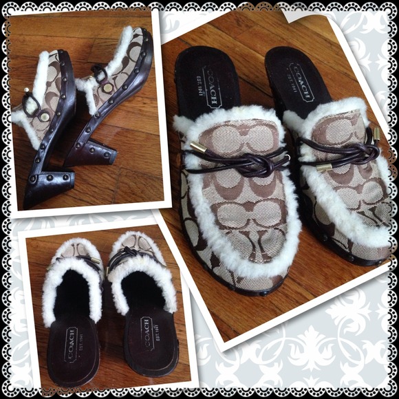 ‼️SOLD‼️coach shoes - clogs Supper sale !!