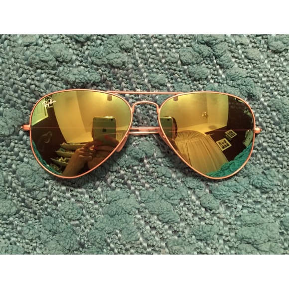 Ray-Ban Aviator Green Flash Lenses - Picture 2 of 4