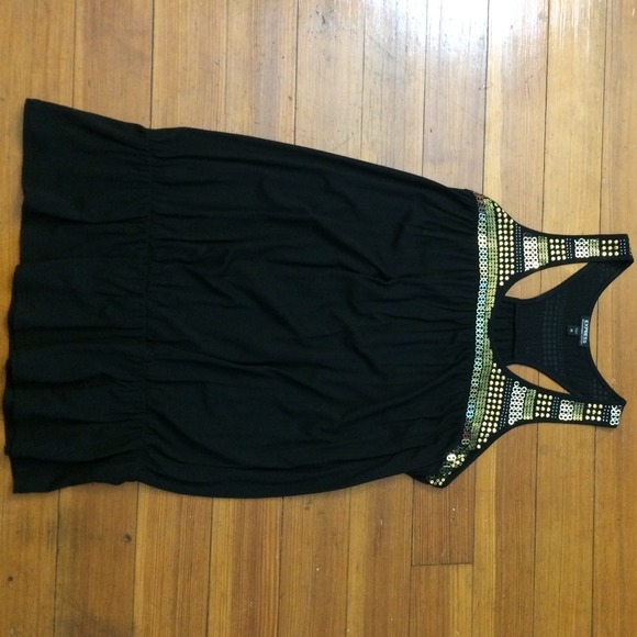 Express glittery tank top