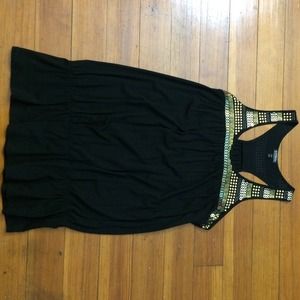 Express glittery tank top