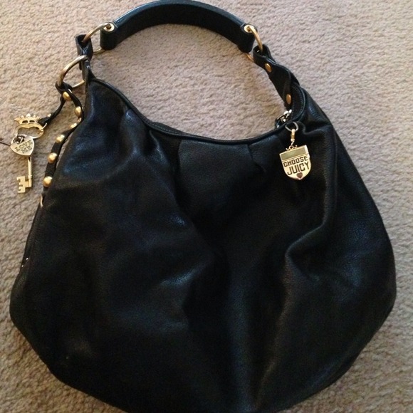 Juicy couture leather hobo bag
