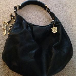 Juicy couture leather hobo bag