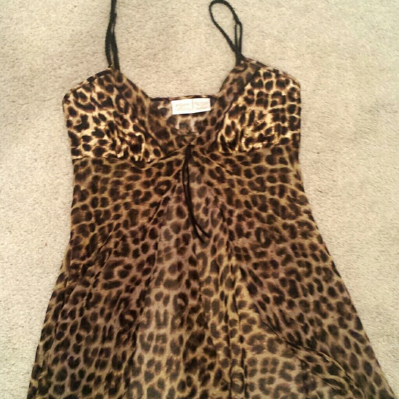 Baby doll Leopard nightie